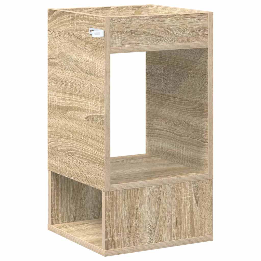 Tavolino Rovere Sonoma 30 x 30 x 56 cm Legno multistrato