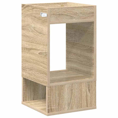 Tavolino 2 pcs Rovere Sonoma 30 x 30 x 56 cm Legno multistrato | homemem39