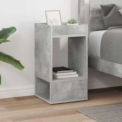 Tavolino Grigio cemento 30 x 30 x 56 cm Legno multistrato | homemem39
