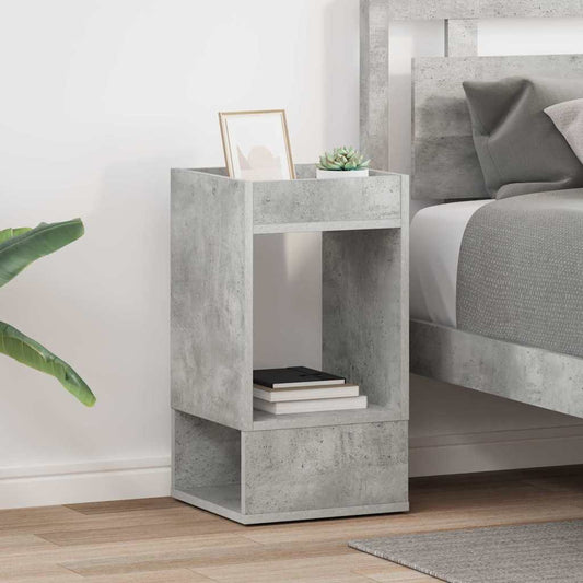 Tavolino 2 pcs Grigio cemento 30 x 30 x 56 cm Legno multistrato | homemem39