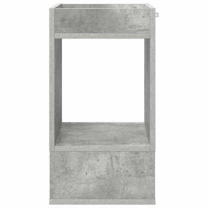 Tavolino 2 pcs Grigio cemento 30 x 30 x 56 cm Legno multistrato | homemem39