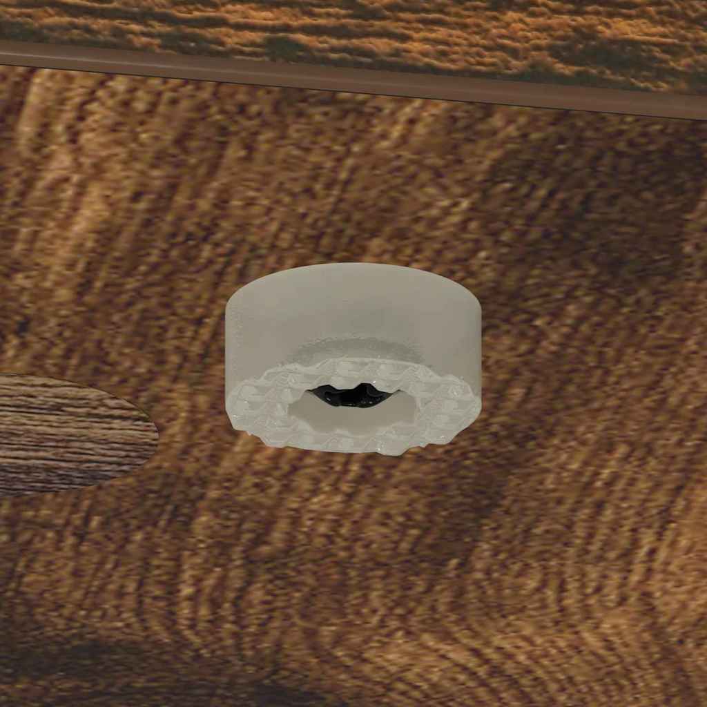 Tavolino Rovere fumé 30 x 30 x 56 cm Legno multistrato | homemem39