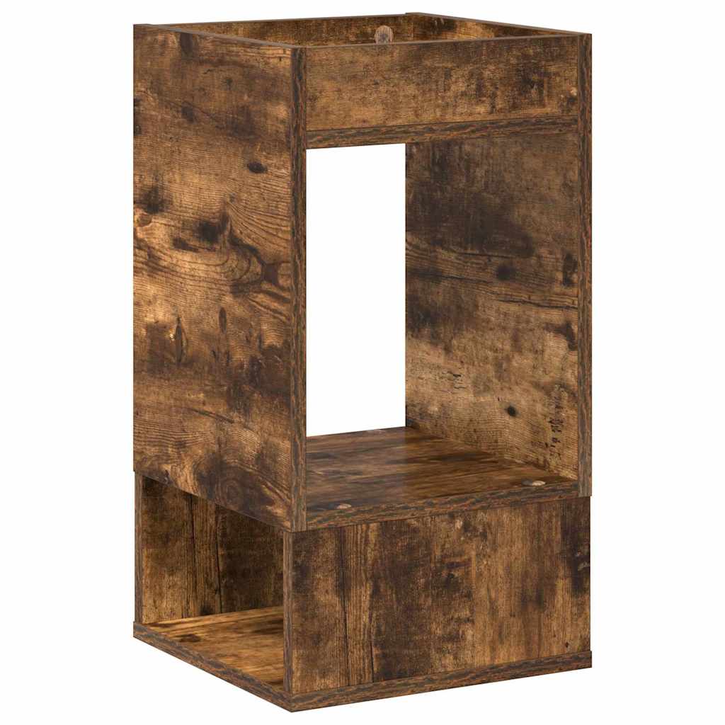 Tavolino Rovere fumé 30 x 30 x 56 cm Legno multistrato | homemem39