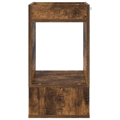 Tavolino Rovere fumé 30 x 30 x 56 cm Legno multistrato | homemem39
