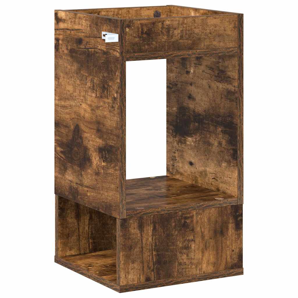 Tavolino 2 pcs Rovere fumé 30 x 30 x 56 cm Legno multistrato | homemem39