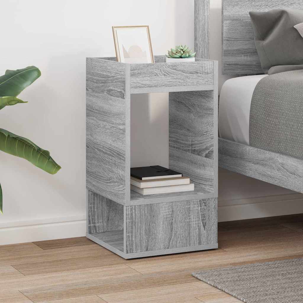 Tavolino Grigio Sonoma 30 x 30 x 56 cm Legno multistrato | homemem39