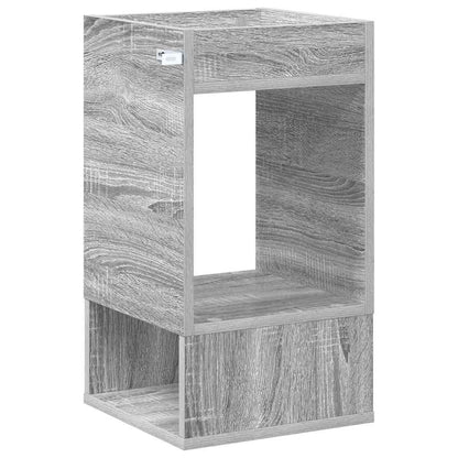 Tavolino Grigio Sonoma 30 x 30 x 56 cm Legno multistrato | homemem39
