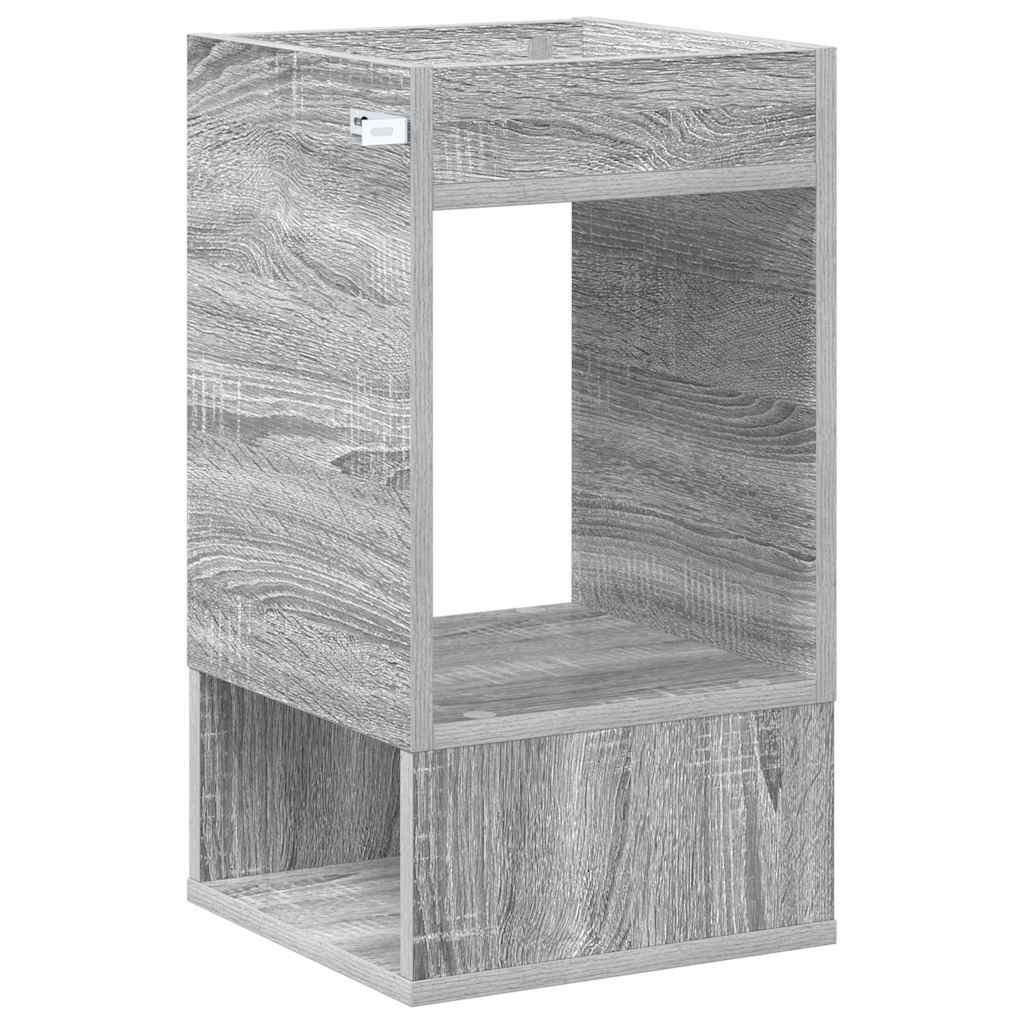 Tavolino 2 pcs Grigio Sonoma 30 x 30 x 56 cm Legno multistrato | homemem39