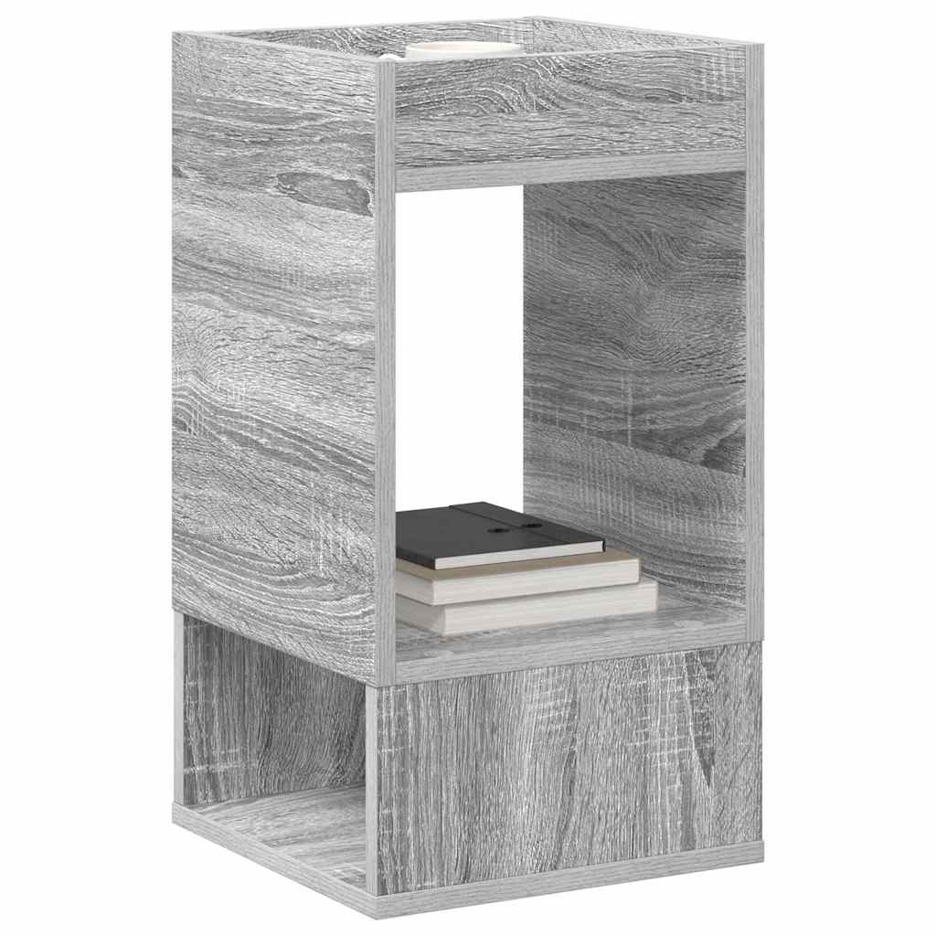 Tavolino 2 pcs Grigio Sonoma 30 x 30 x 56 cm Legno multistrato | homemem39