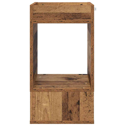 Tavolino Legno vecchio 30 x 30 x 56 cm Legno multistrato | homemem39