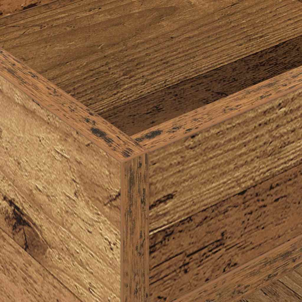 Tavolino 2 pcs Legno vecchio 30 x 30 x 56 cm Legno multistrato | homemem39