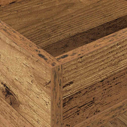 Tavolino 2 pcs Legno vecchio 30 x 30 x 56 cm Legno multistrato | homemem39