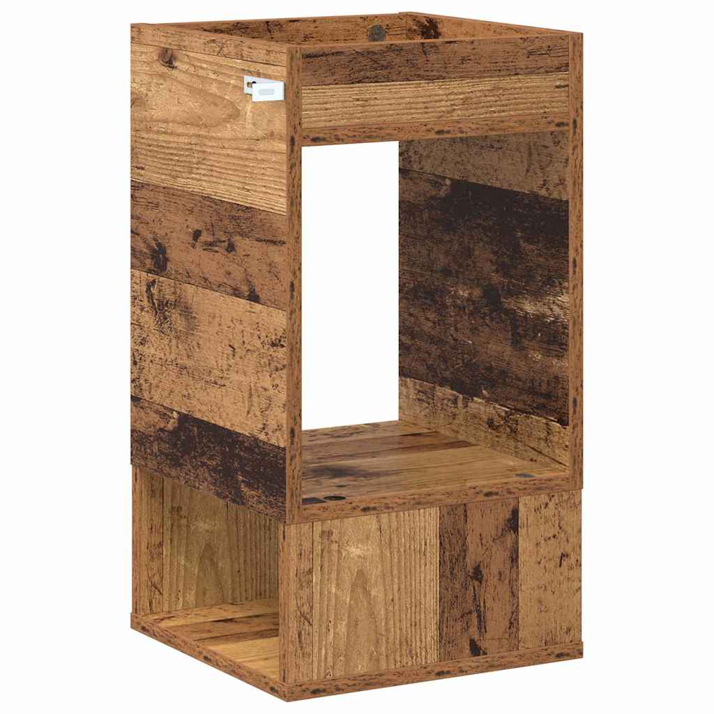 Tavolino 2 pcs Legno vecchio 30 x 30 x 56 cm Legno multistrato | homemem39
