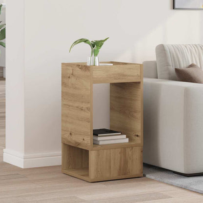 Tavolino Rovere artigianale 30 x 30 x 56 cm Legno multistrato | homemem39