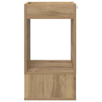 Tavolino Rovere artigianale 30 x 30 x 56 cm Legno multistrato | homemem39