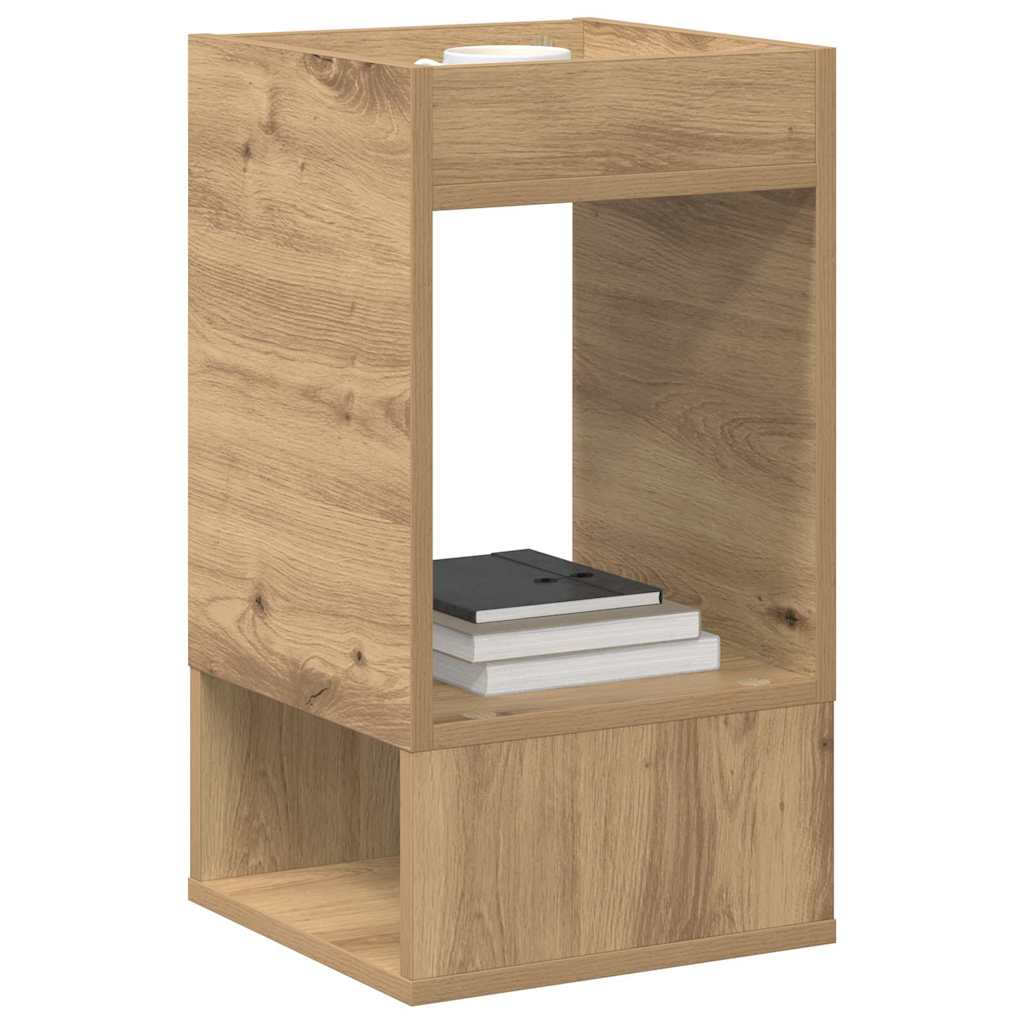 Tavolino Rovere artigianale 30 x 30 x 56 cm Legno multistrato | homemem39