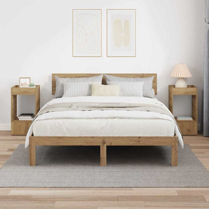 Tavolino 2 pz Rovere artigianale 30 x 30 x 56 cm | homemem39