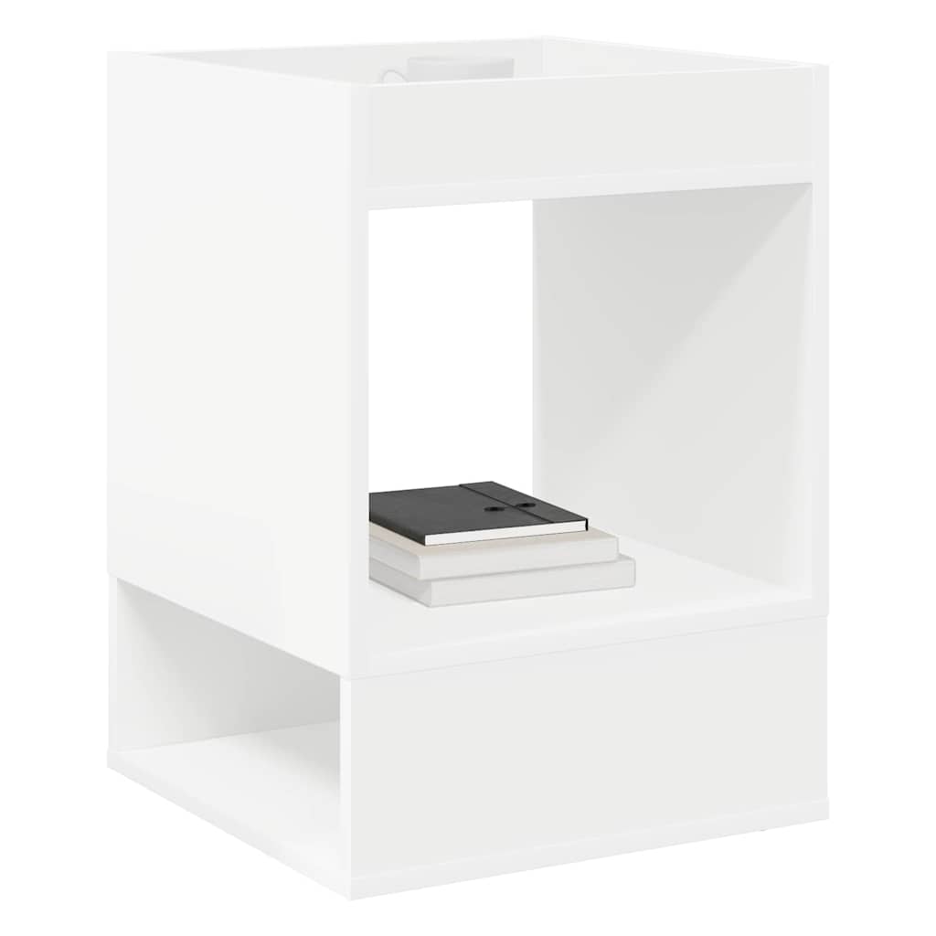 Tavolino Bianco 40 x 40 x 56 cm Legno multistrato | homemem39