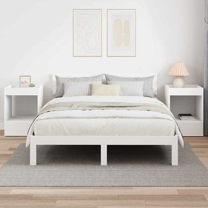 Tavolino 2 pcs Bianco 40 x 40 x 56 cm Legno multistrato | homemem39
