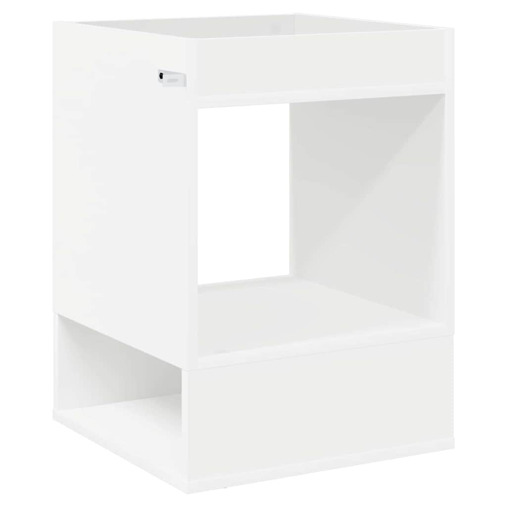 Tavolino 2 pcs Bianco 40 x 40 x 56 cm Legno multistrato | homemem39