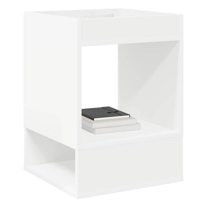 Tavolino 2 pcs Bianco 40 x 40 x 56 cm Legno multistrato | homemem39