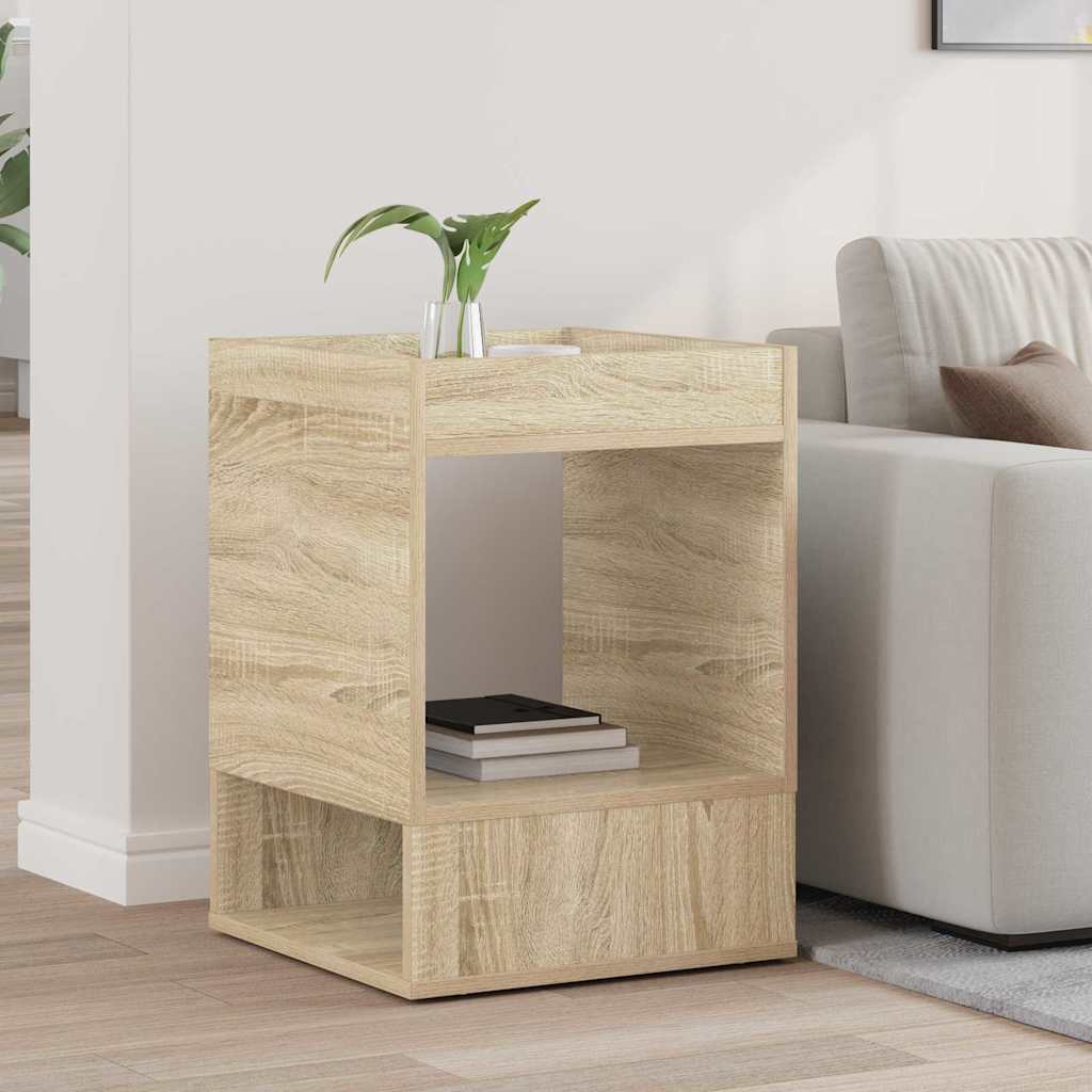 Tavolino Rovere Sonoma 40 x 40 x 56 cm Legno multistrato | homemem39