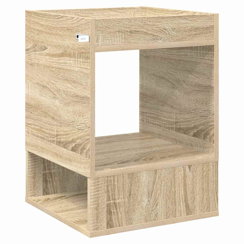 Tavolino Rovere Sonoma 40 x 40 x 56 cm Legno multistrato | homemem39