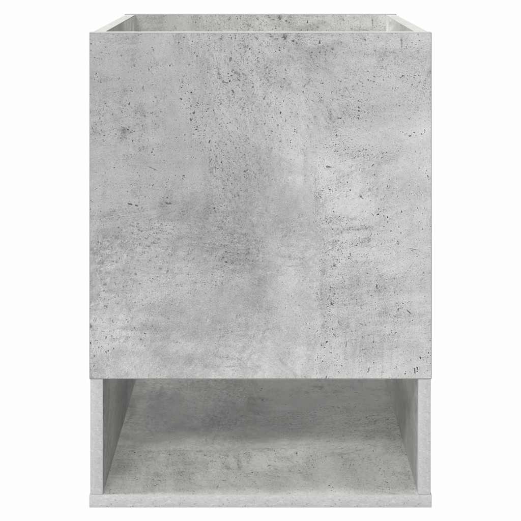 Tavolino Grigio cemento 40 x 40 x 56 cm Legno multistrato | homemem39