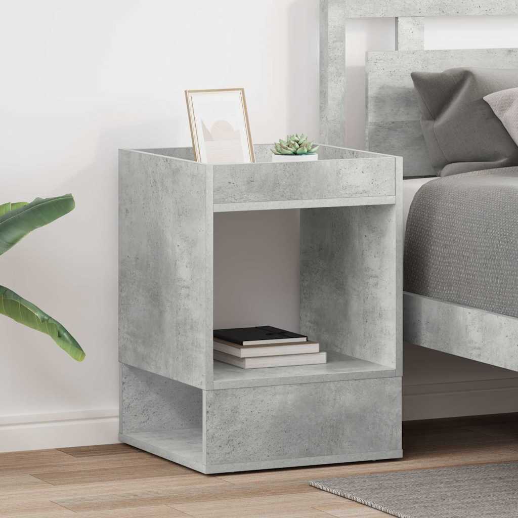 Tavolino 2 pcs Grigio cemento 40 x 40 x 56 cm Legno multistrato | homemem39
