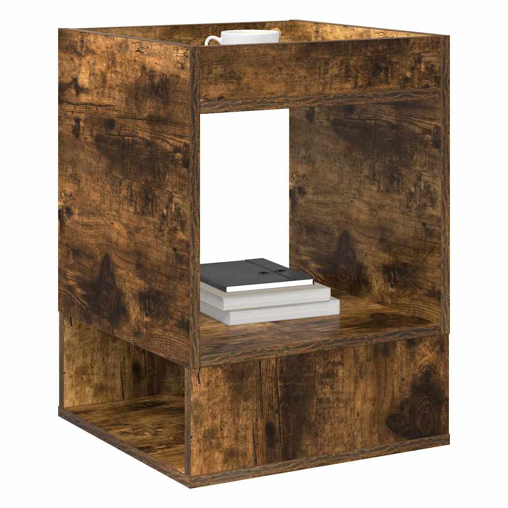 Tavolino Rovere fumé 40 x 40 x 56 cm Legno multistrato | homemem39