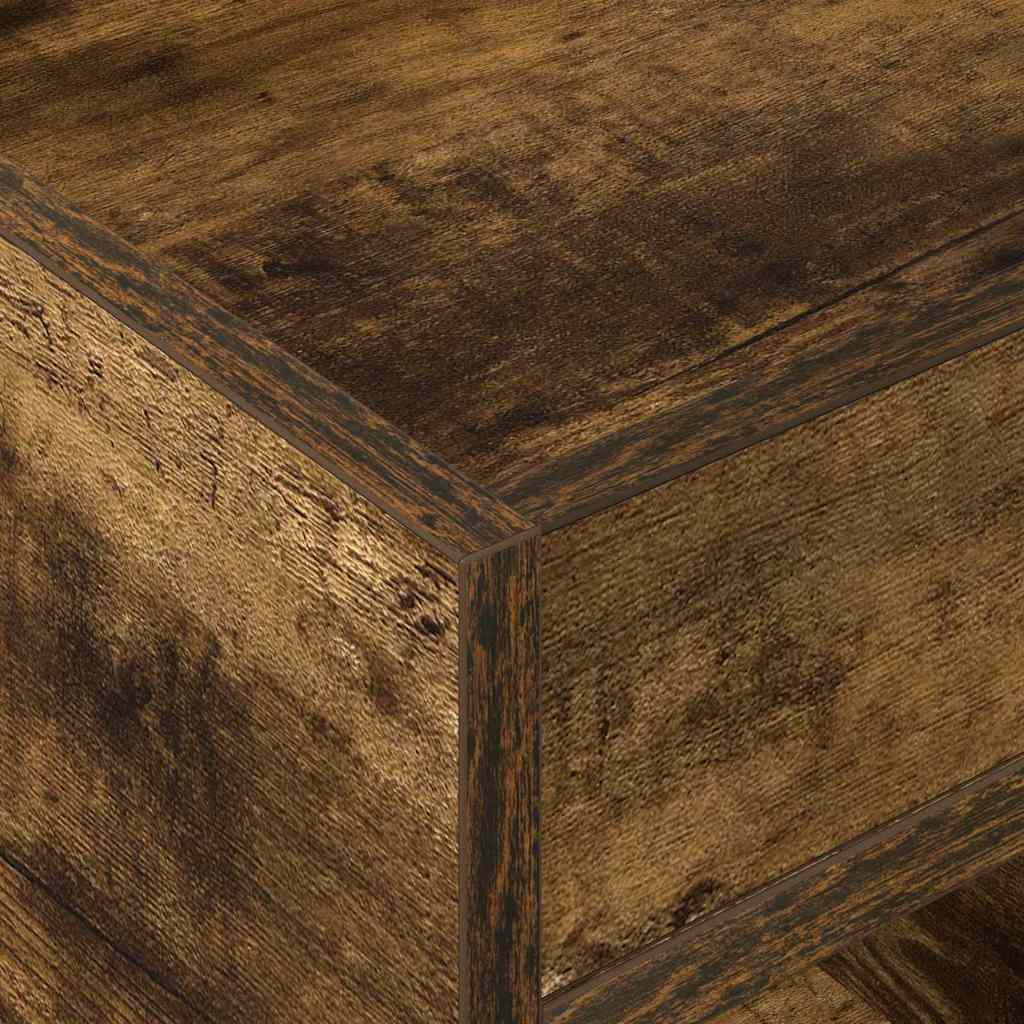 Tavolino 2 pcs Rovere fumé 40 x 40 x 56 cm Legno multistrato | homemem39