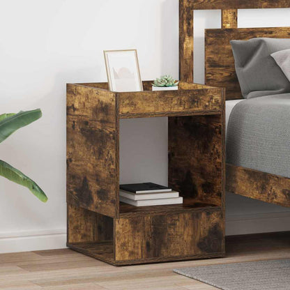 Tavolino 2 pcs Rovere fumé 40 x 40 x 56 cm Legno multistrato | homemem39