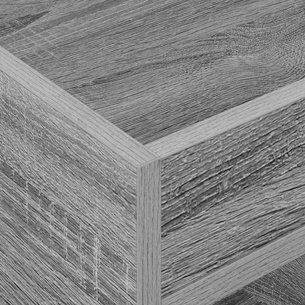 Tavolino Grigio Sonoma 40 x 40 x 56 cm Legno multistrato | homemem39