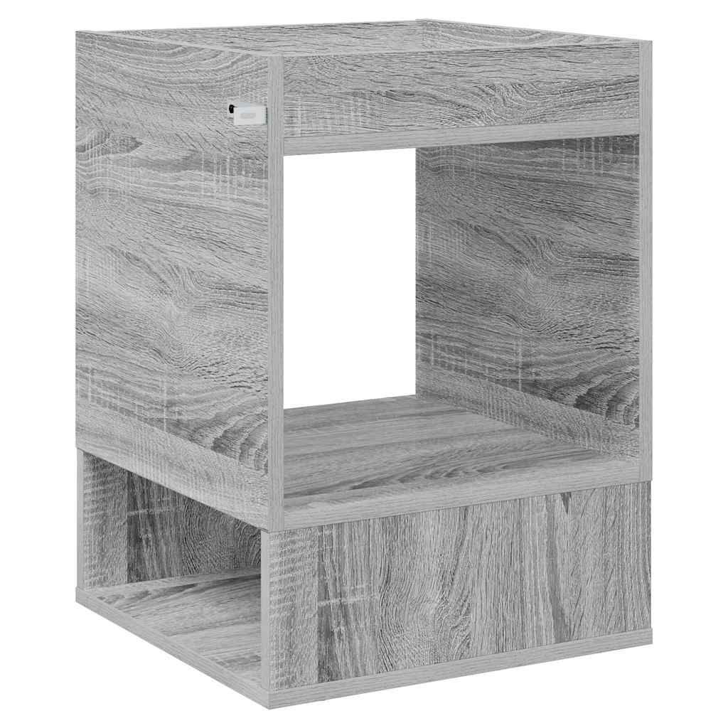 Tavolino Grigio Sonoma 40 x 40 x 56 cm Legno multistrato | homemem39