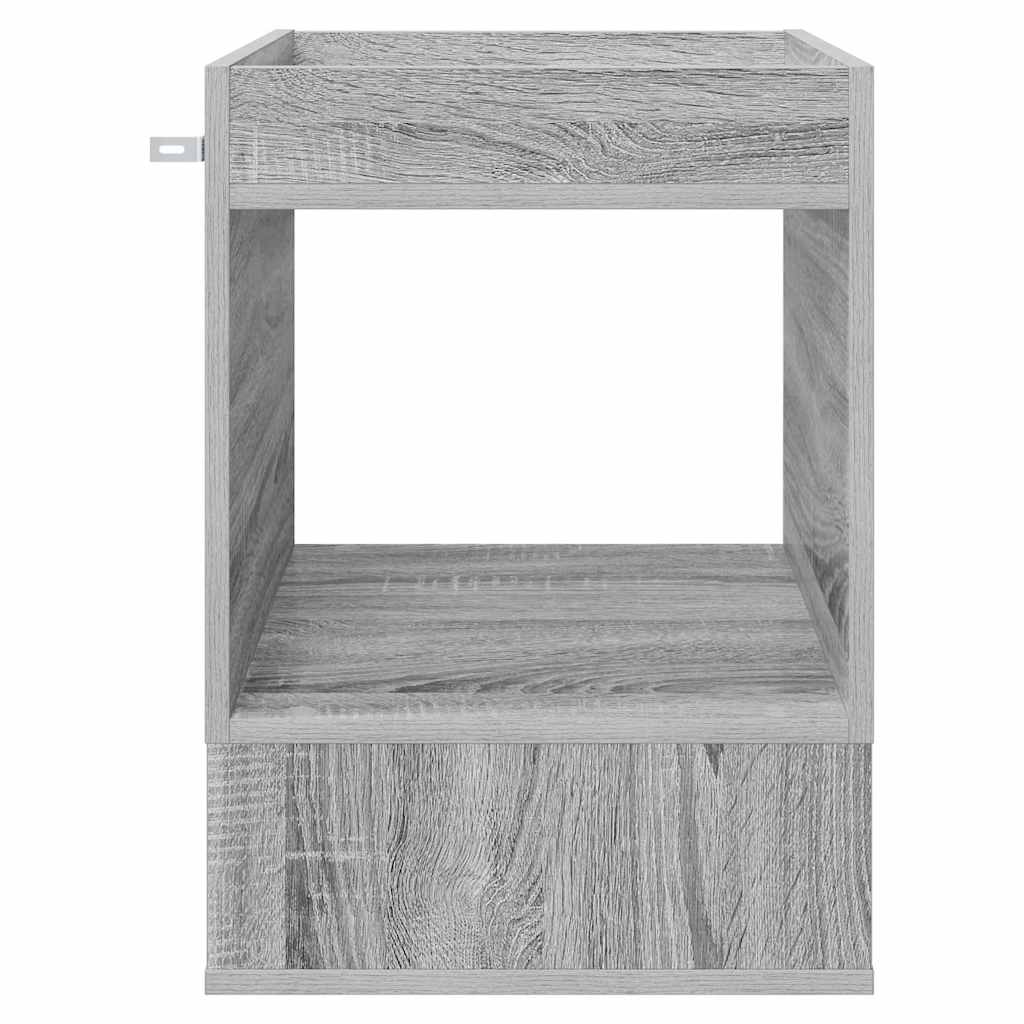 Tavolino Grigio Sonoma 40 x 40 x 56 cm Legno multistrato | homemem39