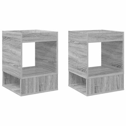Tavolino 2 pcs Grigio Sonoma 40 x 40 x 56 cm Legno multistrato | homemem39