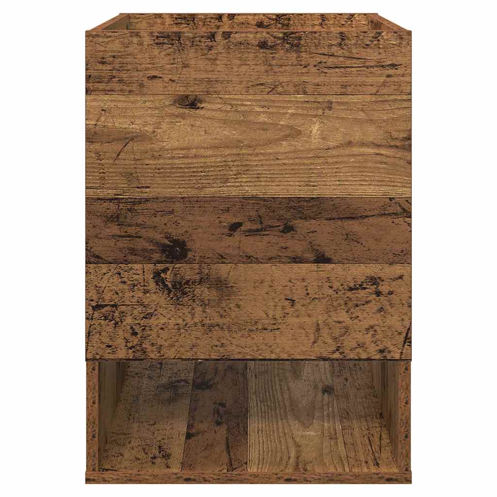 Tavolino Legno vecchio 40 x 40 x 56 cm Legno multistrato | homemem39