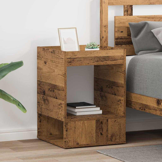 Tavolino 2 pcs Legno vecchio 40 x 40 x 56 cm Legno multistrato | homemem39