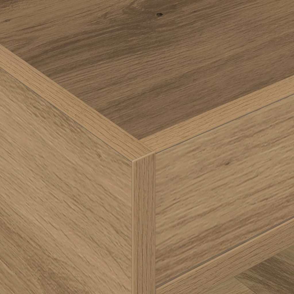 Tavolino Rovere artigianale 40 x 40 x 56 cm Legno multistrato | homemem39