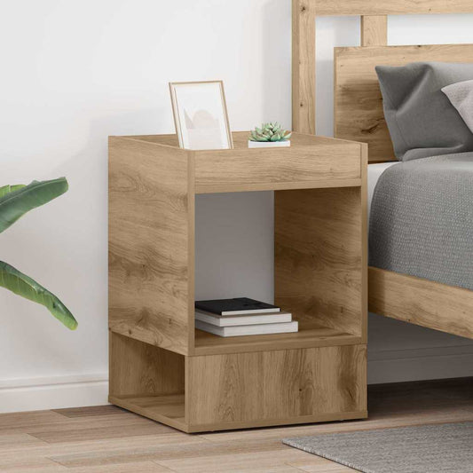 Tavolino 2 pz Rovere artigianale 40 x 40 x 56 cm | homemem39