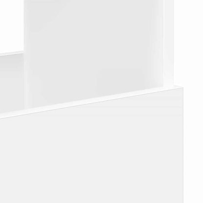 Scaffale per riviste Bianco 102 x 30 x 45 cm