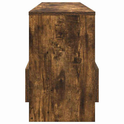 Scaffale per riviste Rovere fumé 102 x 30 x 45 cm