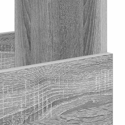 Scaffale per riviste Grigio Sonoma 102 x 30 x 45 cm