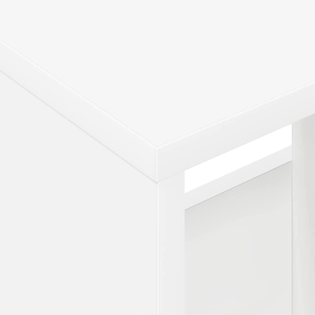 Scaffale per riviste 2 pcs Bianco 35 x 30 x 45 cm | homemem39