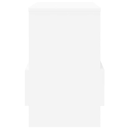 Scaffale per riviste 2 pcs Bianco 35 x 30 x 45 cm