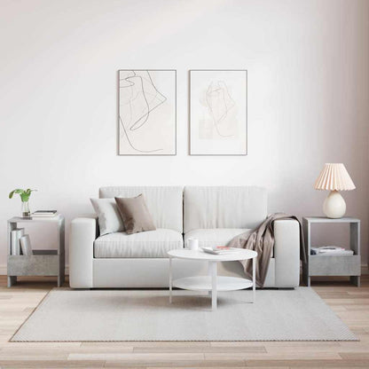 Scaffale per riviste 2 pcs Grigio cemento 35 x 30 x 45 cm