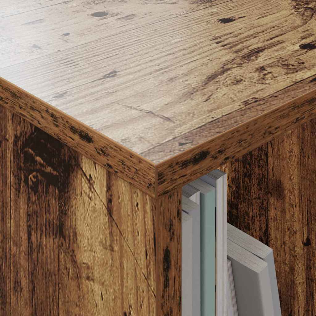 Scaffale per riviste 2 pcs Legno vecchio 35 x 30 x 45 cm