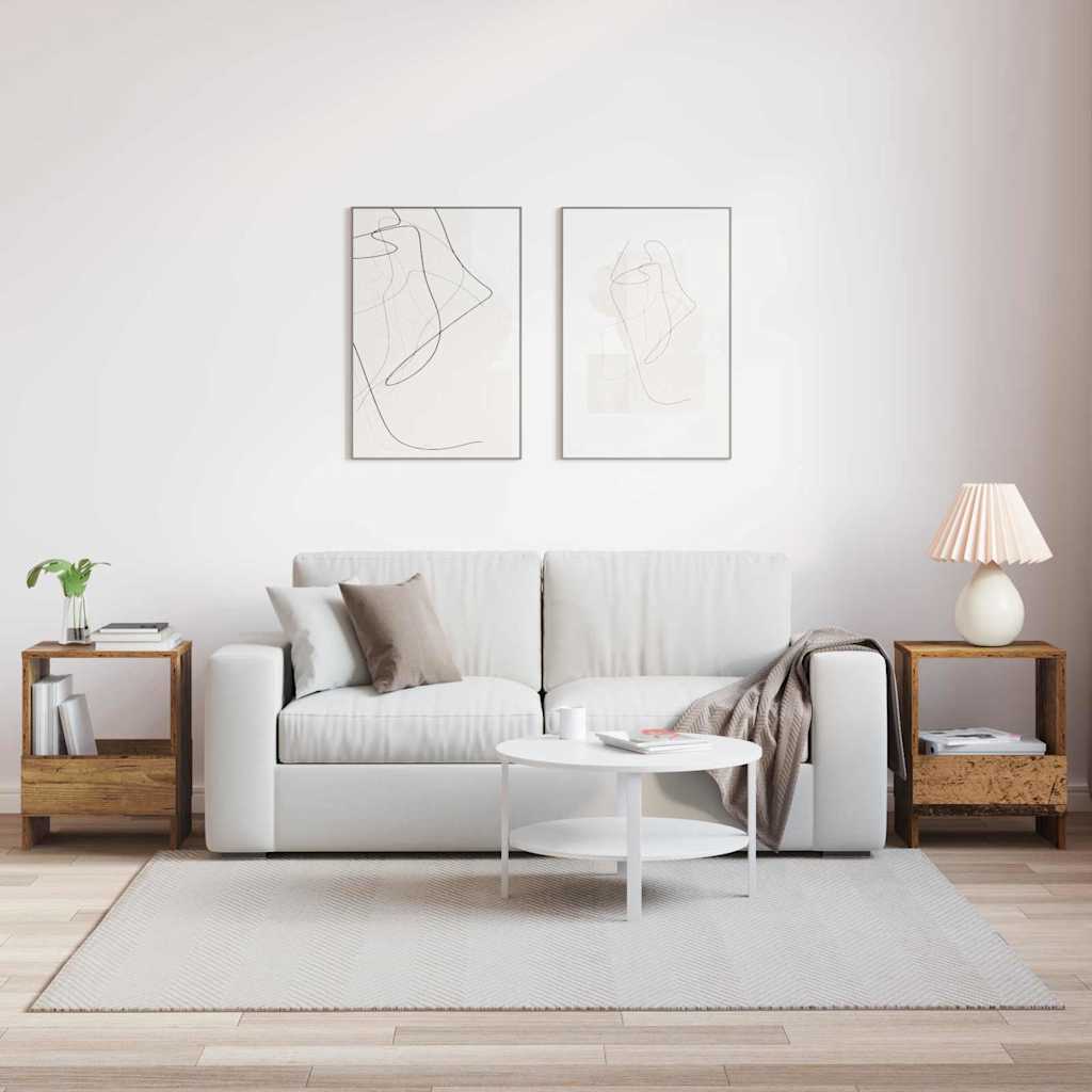 Scaffale per riviste 2 pcs Legno vecchio 35 x 30 x 45 cm