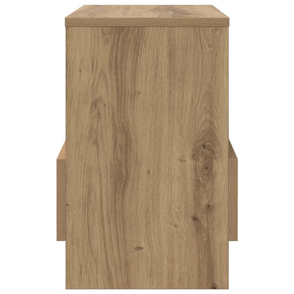 Scaffale per riviste 2 pcs Rovere artigianale 35 x 30 x 45 cm