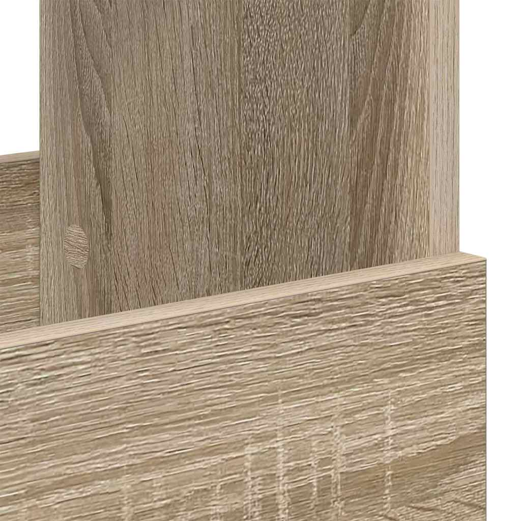 Scaffale per riviste Rovere Sonoma 68,5 x 30 x 45 cm | homemem39